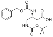 CAS#: 96186-30-0, (S)-4-[[(1,1-Dimethylethoxy)Carbonyl]Amino]-3-[[(Phenylmethoxy)Carbonyl]Amino]-Butanoic Acid