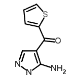 CAS#: 96219-87-3, (5-Amino-1H-pyrazol-4-yl)(2-thienyl)methanone