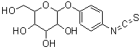 CAS 登录号：96345-79-8， 4-异硫氰酸基苯基吡喃己糖苷