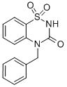 CAS#: 964-08-9, 4-(Phenylmethyl)-2H-1,2,4-Benzothiadiazin-3(4H)-One 1,1-Dioxide