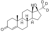 CAS#: 96425-03-5, (17beta)-17-Hydroxy-17-(Methyl-D3)-Androst-4-En-3-One