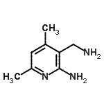 CAS#: 96551-20-1, 3-(Aminomethyl)-4,6-dimethyl-2-pyridinamine