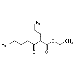CAS 登录号：96610-56-9， 乙基3-氧代-2-丙基庚酸酯
