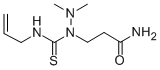 CAS#: 96804-73-8, 3-(2,2-Dimethyl-1-((2-Propenylamino)Thioxomethyl)Hydrazino)Propanamide
