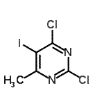 CAS#: 96949-46-1, 2,4-Dichloro-5-iodo-6-methylpyrimidine