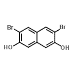 CAS#: 96965-79-6, 3,6-Dibromo-2,7-naphthalenediol