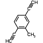 CAS#: 97009-24-0, 1,4-Diethynyl-2-methylbenzene