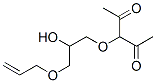 CAS#: 97043-69-1, 3-[3-(Allyloxy)-2-Hydroxypropoxy]Pentane-2,4-Dione