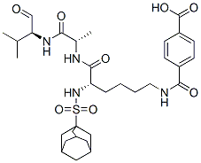 CAS#: 97143-05-0, N(Alpha)-(1-Adamantanesulfonyl)-N(Epsilon)-(4-Carboxybenzoyl)Lysyl-Alanyl-Valinal