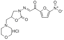CAS#: 97158-93-5, 5-(Morpholinomethyl)-3-(((5-Nitro-2-Furoyl)Methylene) Amino)-2-Oxazolidinone Hydrochloride