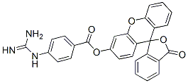 CAS#: 97165-32-7, 3'-(4-Guanidinobenzoyloxy)Spiro(Isobenzofuran-1-(3H),9'-(9H)Xanthen)-3-One