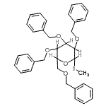 CAS 登录号:97205-08-8, 甲基2,3,4,6-四-O-苄基-1-硫代吡喃己糖苷