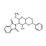 CAS#: 97276-95-4, Methyl 4,6-O-benzylidene-2-deoxy-2-(1,3-dioxo-1,3-dihydro-2H-isoindol-2-yl)hexopyranoside