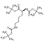 CAS#: 97347-28-9, 2-Methyl-2-propanyl N<sup>2</sup>,N<sup>6</sup>-bis{[(2-methyl-2-propanyl)oxy]carbonyl}-L-lysinate