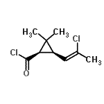 CAS#: 97372-55-9, (1R,3S)-3-[(1Z)-2-Chloro-1-propen-1-yl]-2,2-dimethylcyclopropanecarbonyl chloride