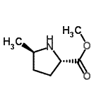 CAS#: 97373-39-2, Methyl (5R)-5-methyl-L-prolinate