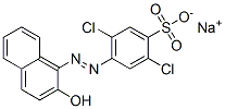 CAS 登录号：97404-04-1， 2,5-二氯-4-[(2-羟基-1-萘基)偶氮]苯磺酸钠