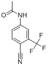 CAS 登录号：97760-99-1， 4-氰基-3-(三氟甲基)乙酰苯胺