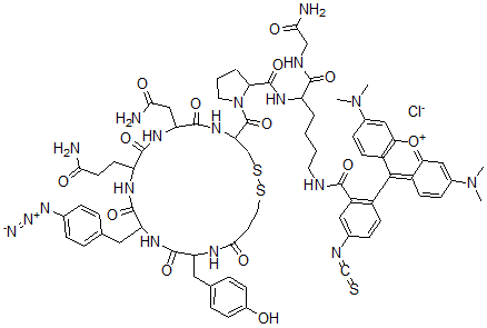 CAS#: 97813-21-3, 1-Desamino-(8-Rhodamine-Lys)-Vasopressin