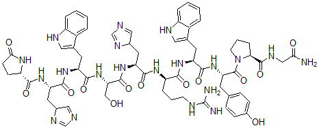 CAS#: 97850-15-2, 5-Histidyl-6-arginyl-7-tryptophyl-8-tyrosine-LHRH