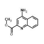 CAS 登录号：97909-55-2， 甲基4-氨基-2-喹啉羧酸酯