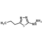 CAS#: 98070-05-4, (5-propyl-1,3,4-thiadiazol-2-yl)hydrazine