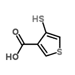 CAS#: 98077-07-7, 4-Sulfanyl-3-thiophenecarboxylic acid