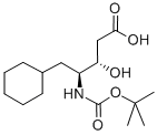 CAS#: 98105-45-4, 5-Cyclohexyl-2,4,5-Trideoxy-4-[[(1,1-Dimethylethoxy)Carbonyl]Amino]-L-Threo-Pentonic Acid