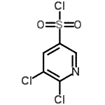 CAS 登录号：98121-40-5， 5,6-二氯-3-吡啶磺酰基氯化物