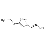 CAS 登录号：98135-04-7， (E)-1-(5-乙氧基-1,2-恶唑-3-基)-N-羟基甲亚胺
