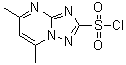 CAS#: 98169-74-5, 5,7-Dimethyl[1,2,4]triazolo[1,5-a]pyrimidine-2-sulfonyl chloride