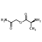 CAS#: 98229-10-8, 2-Amino-2-oxoethyl L-alaninate