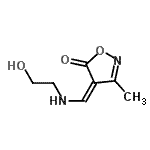 CAS#: 98334-79-3, (4Z)-4-{[(2-Hydroxyethyl)amino]methylene}-3-methyl-1,2-oxazol-5(4H)-one