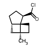 CAS#: 98361-97-8, (1R,4S,6S,9R)-4-Methyltricyclo[4.3.0.0<sup>1,4</sup>]nonane-9-carbonyl chloride