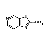 CAS#: 98383-10-9, 2-Methyl[1,3]thiazolo[5,4-c]pyridine
