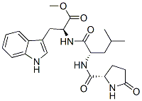 CAS 登录号：98385-67-2， 焦谷氨酰-亮氨酰基-色氨酸甲酯