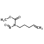 CAS#: 98386-05-1, Methyl nitroso(4-penten-1-yl)carbamate
