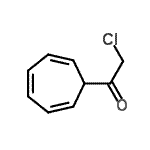 CAS#: 98405-71-1, 2-Chloro-1-(2,4,6-cycloheptatrien-1-yl)ethanone