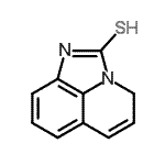 CAS 登录号：98412-43-2， 4H-咪唑并[4,5,1-Ij]喹啉-2(1H)-硫酮
