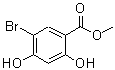 CAS#: 98437-43-5, Methyl 5-bromo-2,4-dihydroxybenzoate