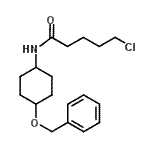 CAS 登录号：98454-45-6， N-[4-(苄氧基)环己基]-5-氯戊烷酰胺