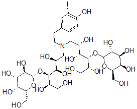 CAS 登录号：98503-07-2， 二乳糖醇 3-碘酪胺