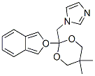 CAS#: 98519-15-4, 1-[(2-Benzofuran-2-Yl-5,5-Dimethyl-1,3-Dioxan-2-Yl)Methyl]Imidazole