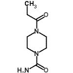 CAS#: 98553-47-0, 4-Propionyl-1-piperazinecarboxamide