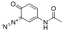 CAS 登录号：98555-06-7， 4-乙酰基氨基-6-二偶氮-2,4-环己二烯酮