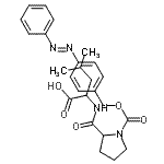 CAS 登录号：98640-71-2， 1-[({4-[(E)-苯基偶氮]苄基}氧基)羰基]脯氨酰亮氨酸
