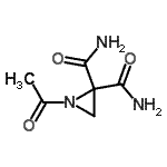 CAS#: 98694-54-3, 1-Acetyl-2,2-aziridinedicarboxamide