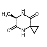 CAS#: 98735-79-6, (6R)-6-Methyl-4,7-diazaspiro[2.5]octane-5,8-dione