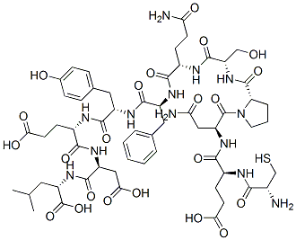 CAS 登录号：98813-21-9， 半胱氨酰-谷氨酰-天冬氨酰胺酰-脯氨酰-丝氨酰-谷氨酰胺酰-苯甘氨酰-酪氨酰-谷氨酰-天冬氨酰-亮氨酸