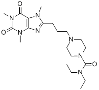 CAS 登录号：98833-92-2， 司他可茶碱